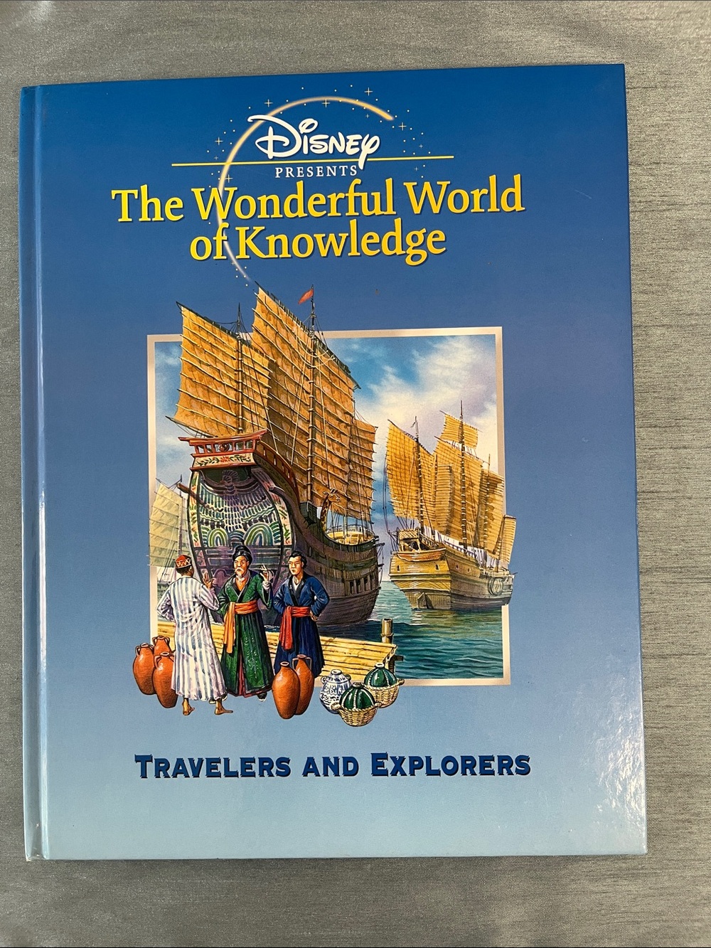 🛍️2/$20 Disney The Wonderful World Of Knowledge Travelers Explorers Book 1999